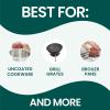 Scotch-Brite Copper Coated Scrubbers, Scouring Pads for Cleaning Tough Baked-On Messes, Metal Scrubbers for Cleaning Dishes, 3 Scrub Pads(Copper)