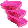 Scotch-Brite Gentle Clean Delicate Scrub Sponges, For Washing Dishes and Cleaning Kitchen, 3 Scrub Sponges(3 Scrub Sponges (Pack of 2))