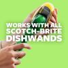 Scotch-Brite Heavy Duty Dishwand Kit, Includes 1 Wand & 8 Refill Pads, Keep Hands Out of the Mess(10 Refills)