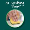Scotch-Brite Heavy Duty Scrub Sponge, 12 Kitchen Sponges, Designed for Tough Messes in the Kitchen, Lasts 3X Longer*, Best for Cast Iron Skillets, Outdoor Grills, Flexible, Durable & Strong(6 Scrub Sponges)