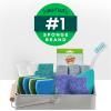 Scotch-Brite Multi-Purpose Sponges, Highly Absorbent Dish Sponge for Cleaning of Non-Stick Cookware, Showers, and Coolers, 40 Kitchen Sponges(40 Sponges)