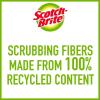 Scotch-Brite Non-Scratch Plastic Scrubbing Pads, Cleans Dishes Without Scratching, 3 Scrubbing Pads(3 Pads)
