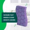 Scotch-Brite Scrub Dots Non-Scratch Scrub Sponge, Rinses Clean, For Washing Dishes and Cleaning Kitchen, 9 Packs of 4 Sponges (36 Total)(6 Scrub Sponges)