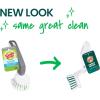 Scotch-Brite Small Utility Brush, Long Lasting Dish Brush with Handle for Scrubbing Cookware, Hands, Tile, Grout, Cutting Boards, and Utensils without Scratching, Antimicrobial, and Rinses Clean(Little Handy Scrubber Brush)