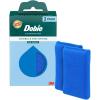 Scotch-Brite Blooms Dobie Scrubbing Pad, Non-Scratch Kitchen Sponge for Cleaning Dishes, Appliances, and Bathrooms, Raindrop Blue Dish Sponge that Dries Fast, 2 Pack