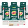 Scotch-Brite Dobie Colors Pads, Dobie Sponge for All Purpose Cleaning of Kitchen, Bathroom, and Household, Non Scratch Pads Safe for Non-Stick Cookware, 24 Count(Greener Clean)