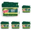 Scotch-Brite Heavy Duty Scrub Sponge, 9 Kitchen Sponges Designed for Tough Messes in the Kitchen that Last 3X Longer*, Best for Cast Iron Skillets and Outdoor Grills, Flexible, Durable, and Strong(9 Scrub Sponges (Pack of 5))