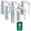 Scotch-Brite Small Utility Brush, Long Lasting Dish Brush with Handle for Scrubbing Cookware, Hands, Tile, Grout, Cutting Boards, and Utensils without Scratching, Antimicrobial, and Rinses Clean(Hand & Nail Brush)