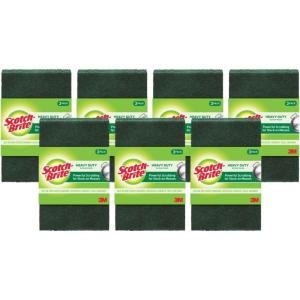 Scotch-Brite Heavy Duty Scour Pads, Scouring Pads for Kitchen and Dish Cleaning, 21 Pads(21 Pads)