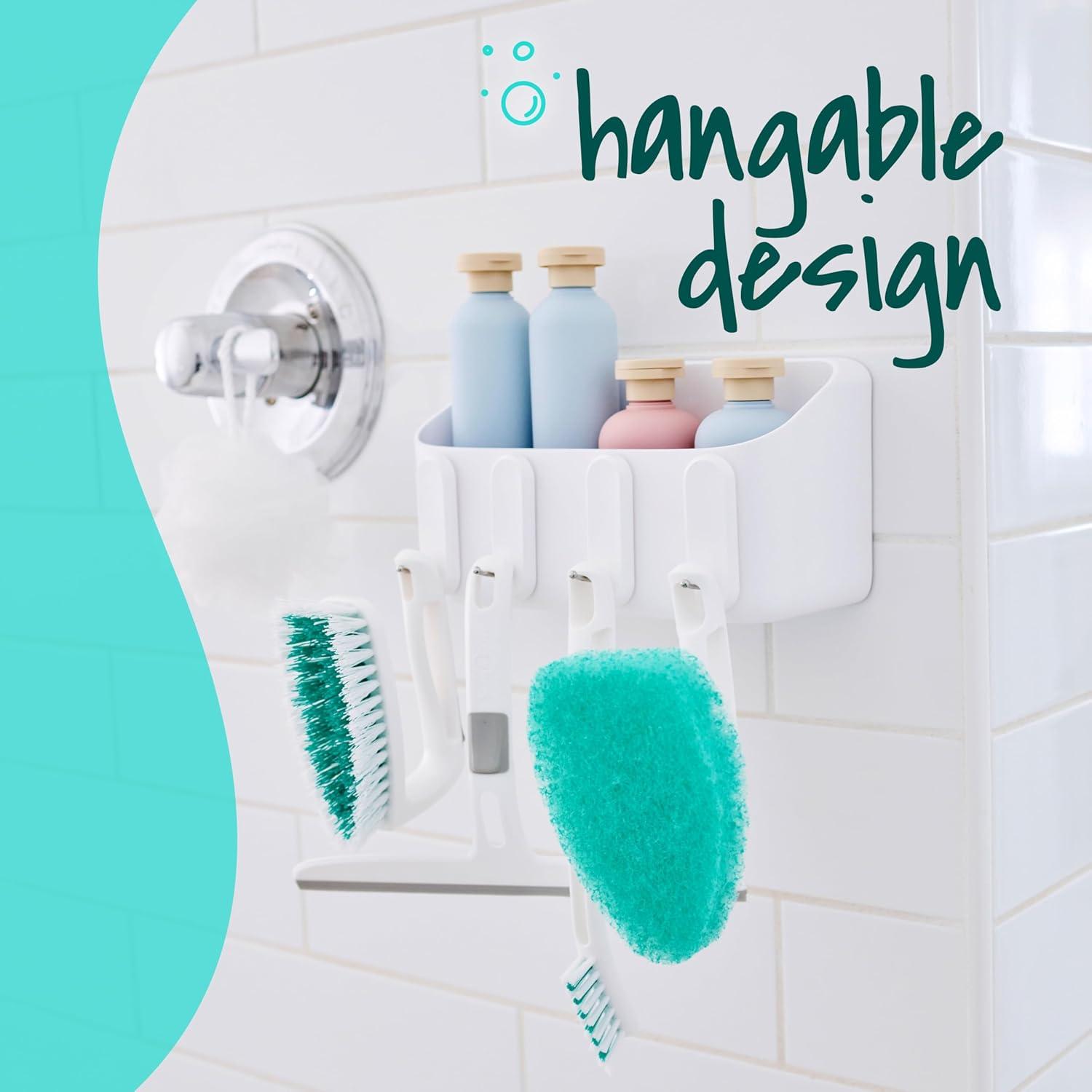 image:imageScotchBrite All Purpose Brush For Tile Floors and Walls Shower Doors Tubs Bathroom Fixtures and More 6 Count1Pack