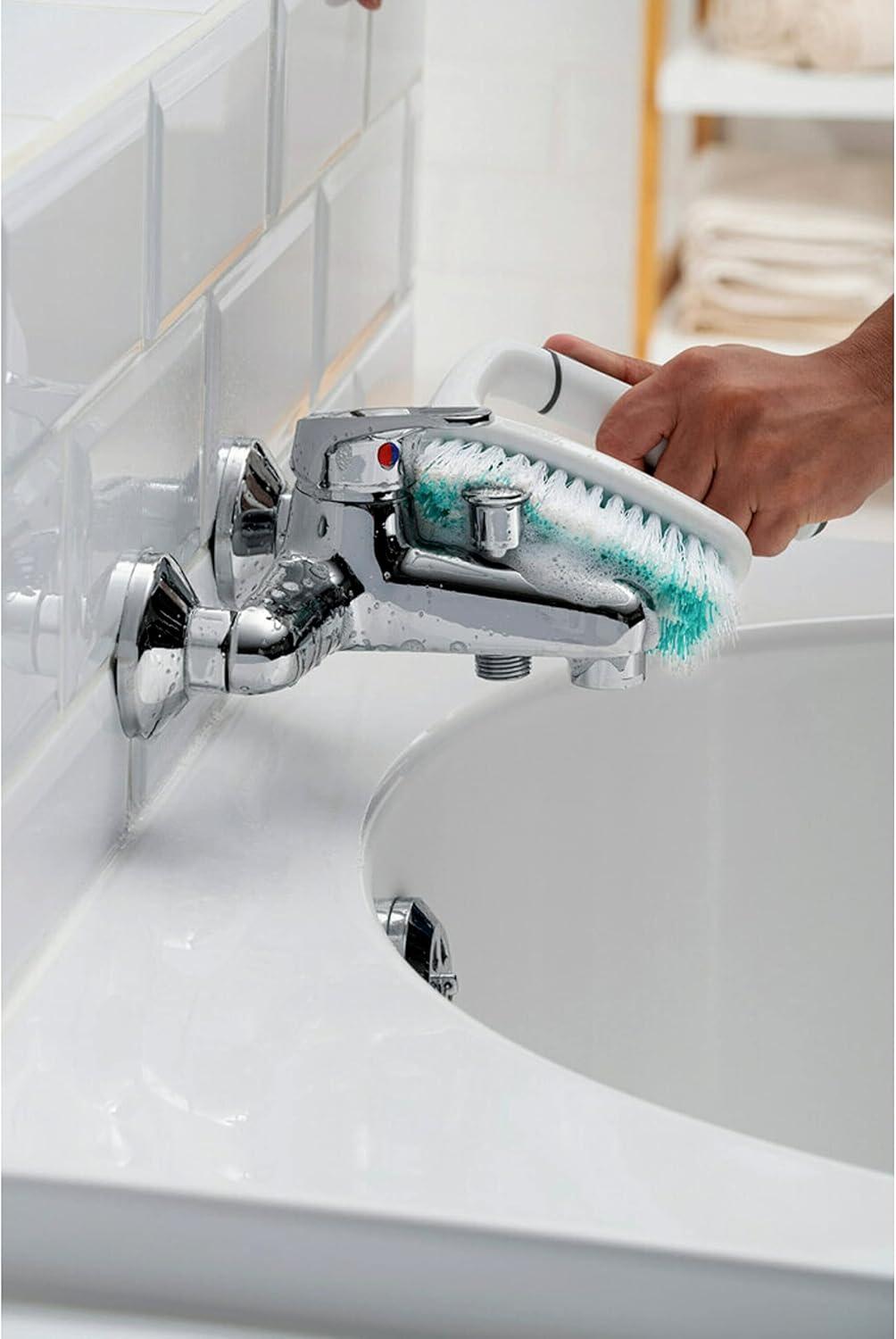image:imageScotchBrite All Purpose Brush For Tile Floors and Walls Shower Doors Tubs Bathroom Fixtures and More 6 Count6Pack