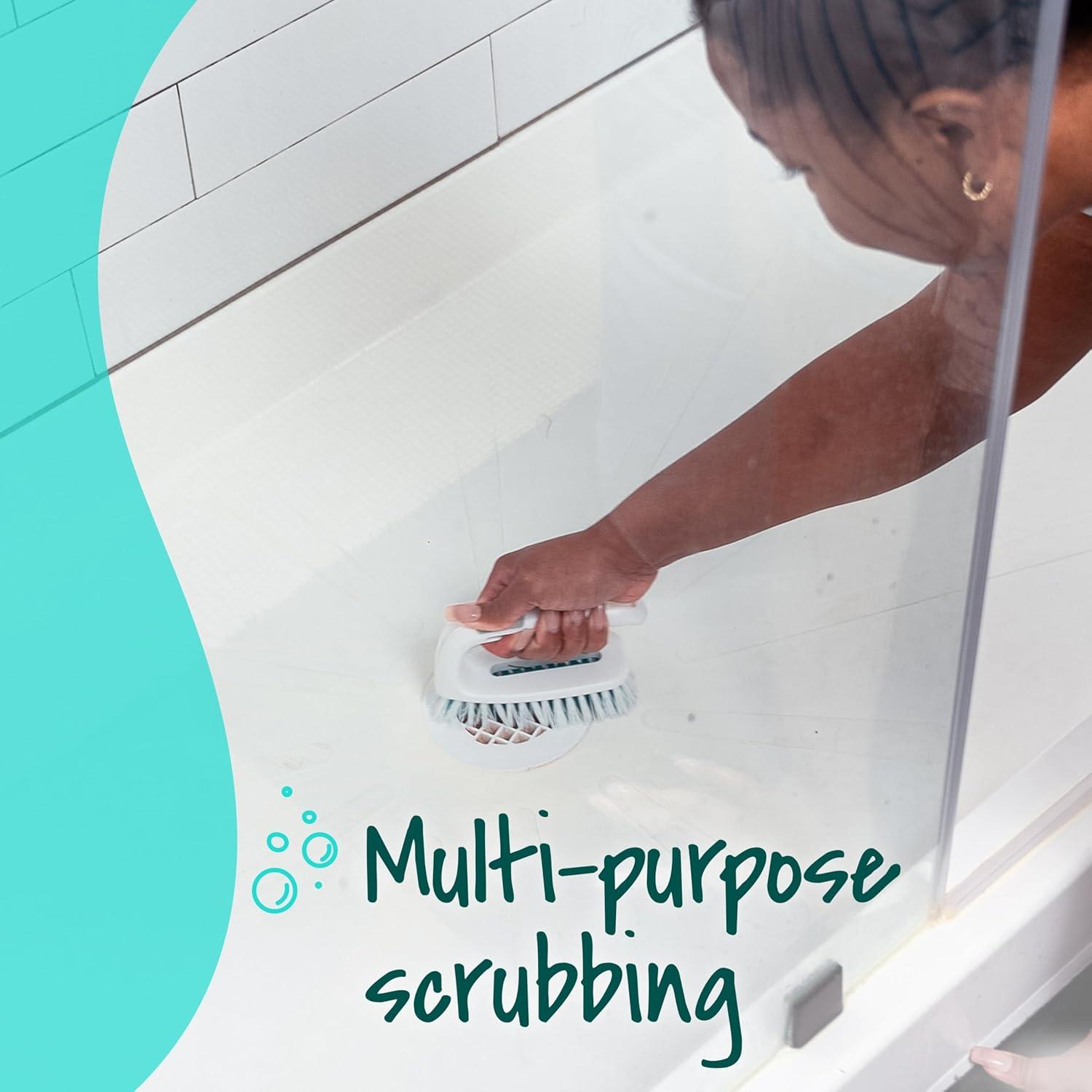 image:imageScotchBrite All Purpose Brush For Tile Floors and Walls Shower Doors Tubs Bathroom Fixtures and More 6 Count6Pack