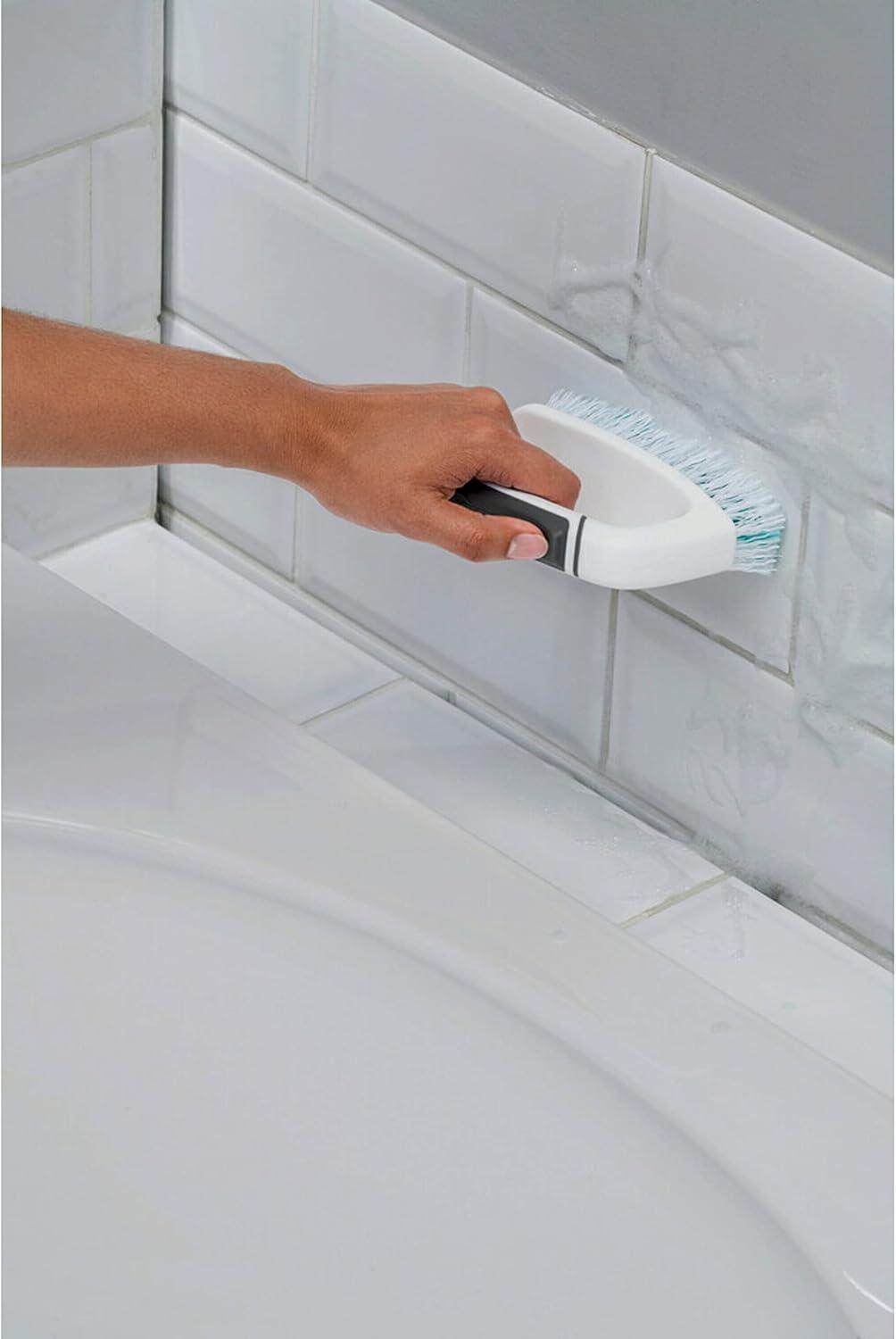image:imageScotchBrite All Purpose Brush For Tile Floors and Walls Shower Doors Tubs Bathroom Fixtures and More 6 Count6Pack