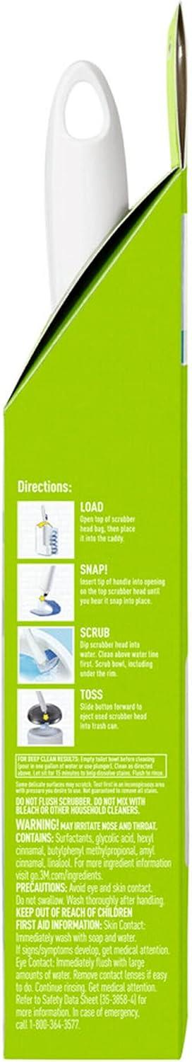 image:imageScotchBrite Disposable Toilet Scrubber Refills Removes Rust amp Hard Water Stains 10 Disposable Refills Blue1 Count Pack of 1