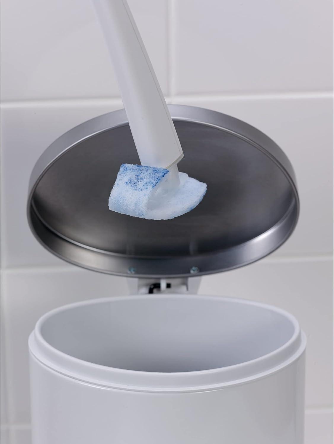 image:imageScotchBrite Disposable Toilet Scrubber Refills Removes Rust amp Hard Water Stains 10 Disposable Refills Blue1 Count Pack of 1