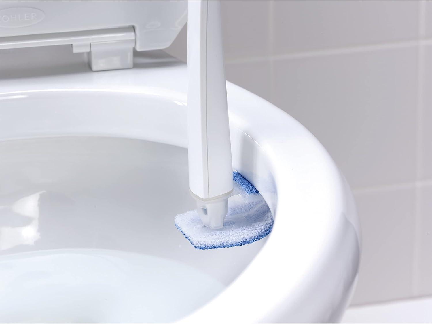 image:imageScotchBrite Disposable Toilet Scrubber Refills Removes Rust amp Hard Water Stains 10 Disposable Refills Blue1 Count Pack of 1