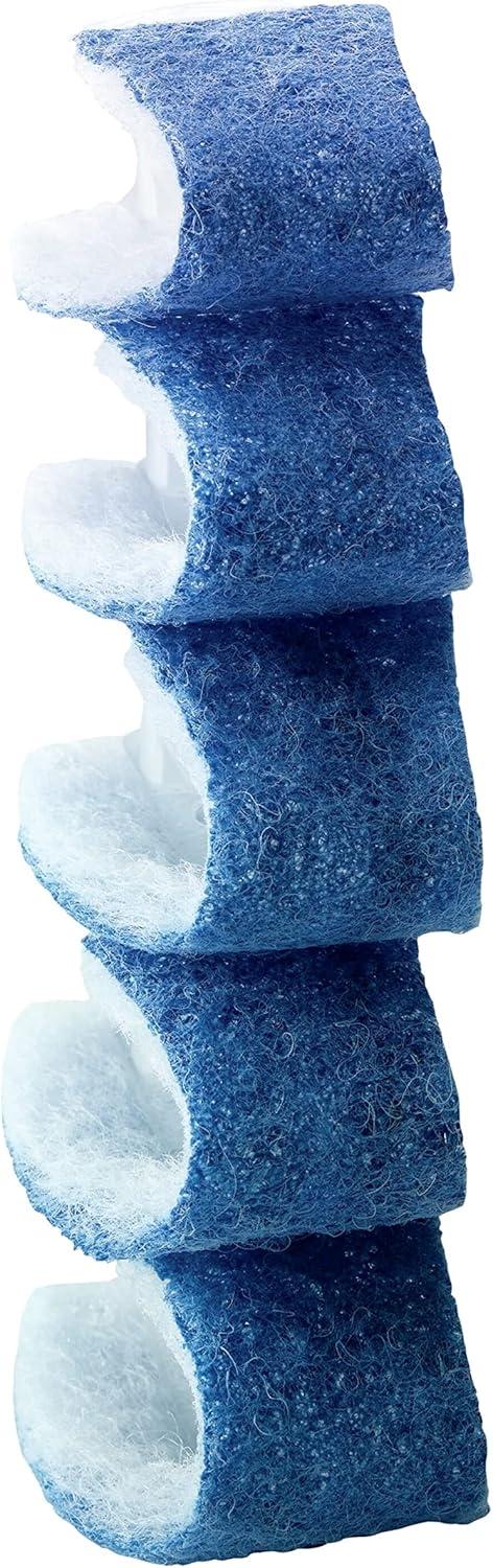 image:imageScotchBrite Disposable Toilet Scrubber Refills Removes Rust amp Hard Water Stains 10 Disposable Refills Blue1 Count Pack of 1