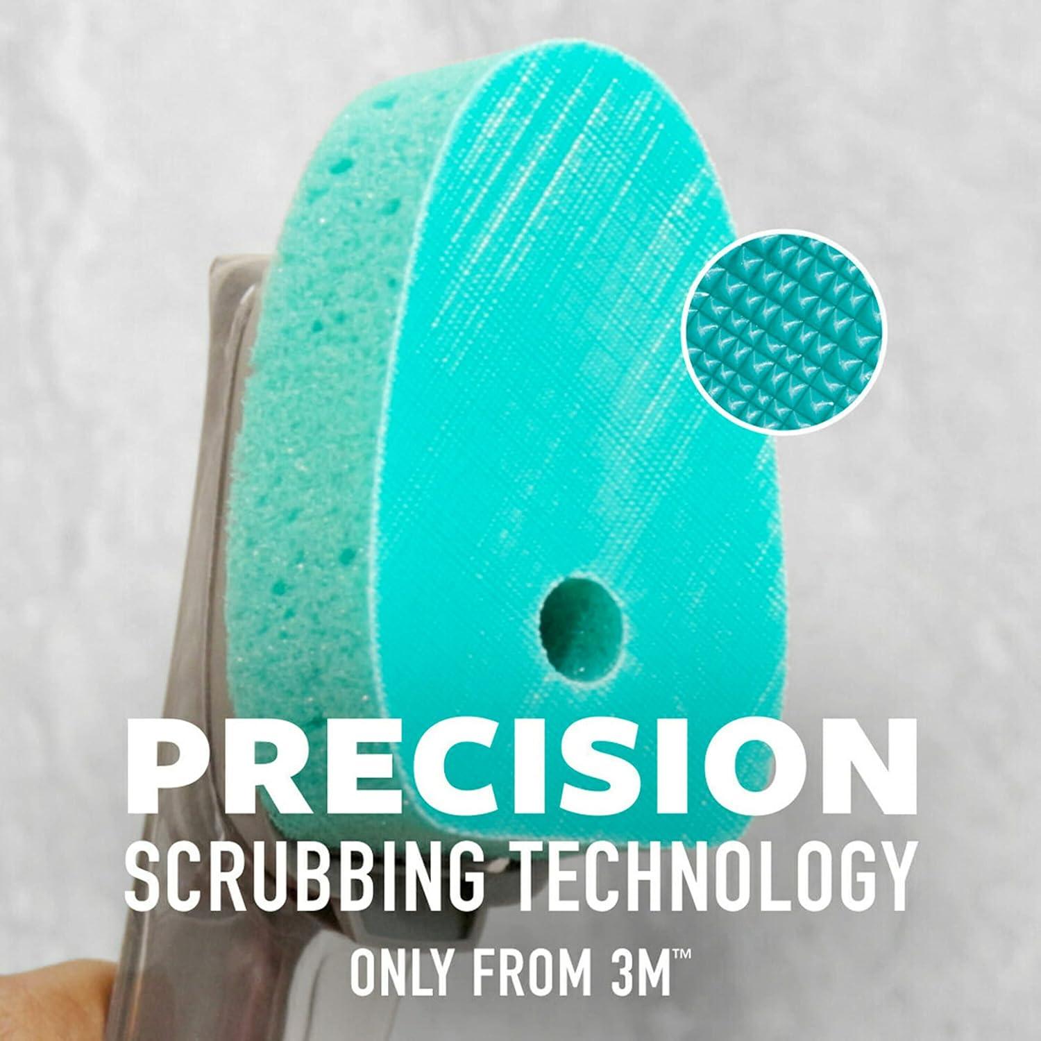image:imageScotchBrite Swift Scrub Tub amp Shower Wand Refills Ideal for Bathroom Buildup Glass Door Shower and Bath Cleaner Soap Scum Remover 2 Wand RefillsWand