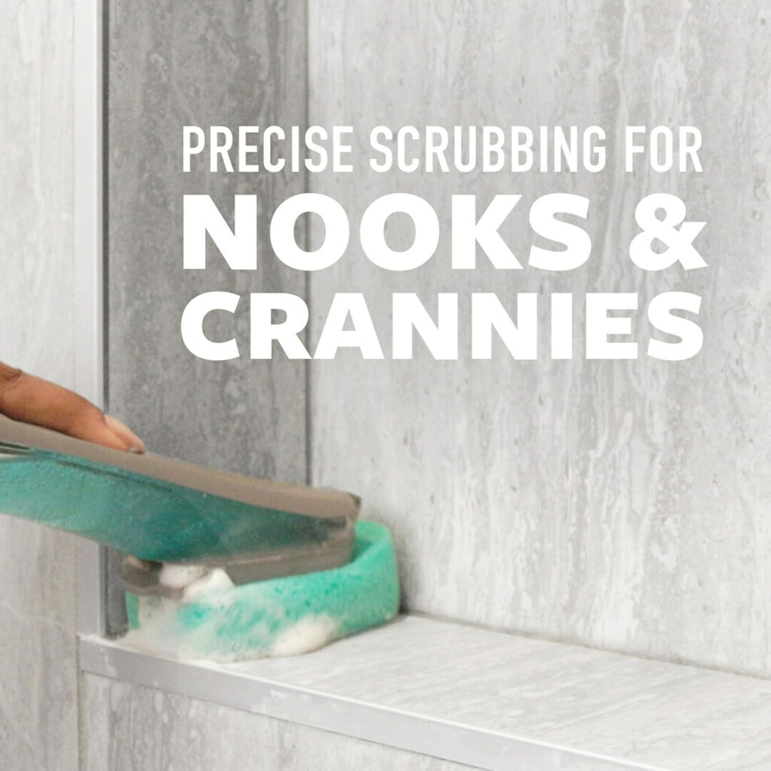 image:imageScotchBrite Swift Scrub Tub amp Shower Wand Refills Ideal for Bathroom Buildup Glass Door Shower and Bath Cleaner Soap Scum Remover 2 Wand RefillsWand