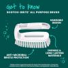 Scotch-Brite All Purpose Brush, For Tile Floors and Walls, Shower Doors, Tubs, Bathroom Fixtures, and More, 6 Count(6-Pack)
