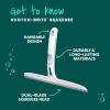 Scotch-Brite Dual Blade Squeegee, Safe on Mirrors, Glass Shower Doors, Windows and More, 4 Count(4 Squeegee Brushes)