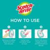 Scotch-Brite Non-Scratch Tub & Tile Scrubber Refill Pads, (Pack of 6)(6 Tub & Tile Scrubber Refills)