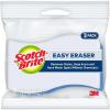 Scotch-Brite Easy Erasing Pad 833, 4.4 in x 2.6 in x 0.9 in, 3 Pack
