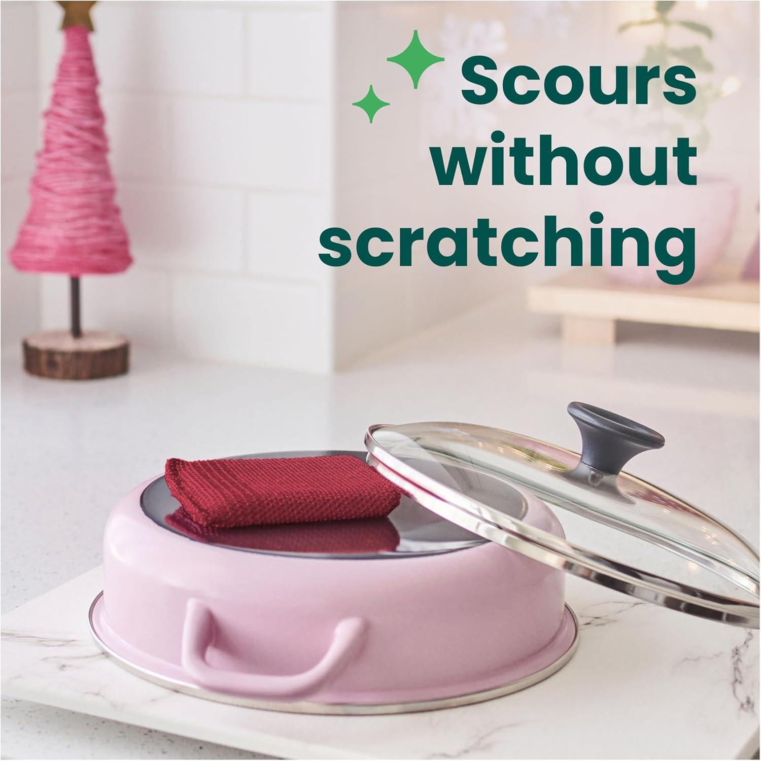 image:imageScotchBrite Merry Brite Holiday Collection 3 PopUp Sponges 1 Heavy Duty Christmas Tree Sponge 2 Scrubbing Pads 1 Snowflake Sponge