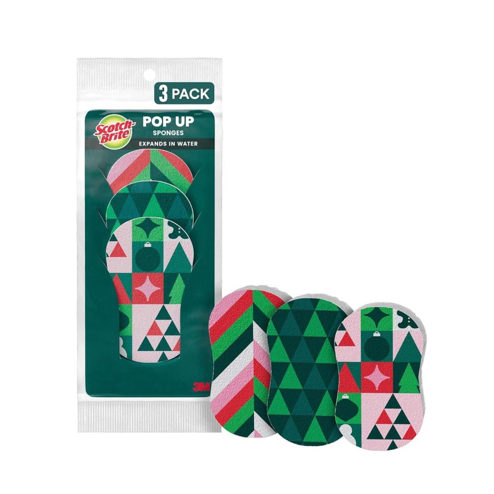 image:imageScotchBrite Modern Merry PopUp Sponges 3 Pack