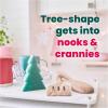 Scotch-Brite Merry + Brite Holiday Collection, 3 Pop-Up Sponges, 1 Heavy Duty Christmas Tree Sponge, 2 Scrubbing Pads, 1 Snowflake Sponge