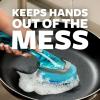 Scotch-Brite Non-Scratch Dishwand Kit, 1 Dish Wand & 7 Sponge Refills, Keep Hands Out of the Mess, Removes Stuck-on Food, Best for Nonstick Pots and Pans, Glass, & Tubs, Fits all Scotch Brite Refills(1 Count (Pack of 4))