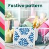 Scotch-Brite Season’s Clean Sponge Cloths, Reusable Dish Towel That Absorbs Like a Sponge, Holiday Patterned Wipes for Nonstick Cookware, Tile, Countertops, Mirrors, and Faucets, 2 Dish Towels