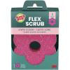Scotch-Brite Flex Scrub, Pink, Non-Scratch Dish Sponge with Flexible Shape, Non- Scratch,1 Kitchen Sponge