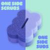 Brite by Scotch-Brite 2-Sided Scrub & Wipe, Scrubbing Kitchen and Dish Sponge, Midnight Mode, 6 Scrub Sponges