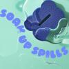 Brite by Scotch-Brite Scrub & Wipe with Drain + Dry Stand, Kitchen Sponge for Washing Dishes, 1 Scrub Sponge