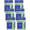 Brite by Scotch-Brite 2-Sided Scrub & Wipe, Scrubbing Kitchen and Dish Sponge, Midnight Mode, 6 Scrub Sponges