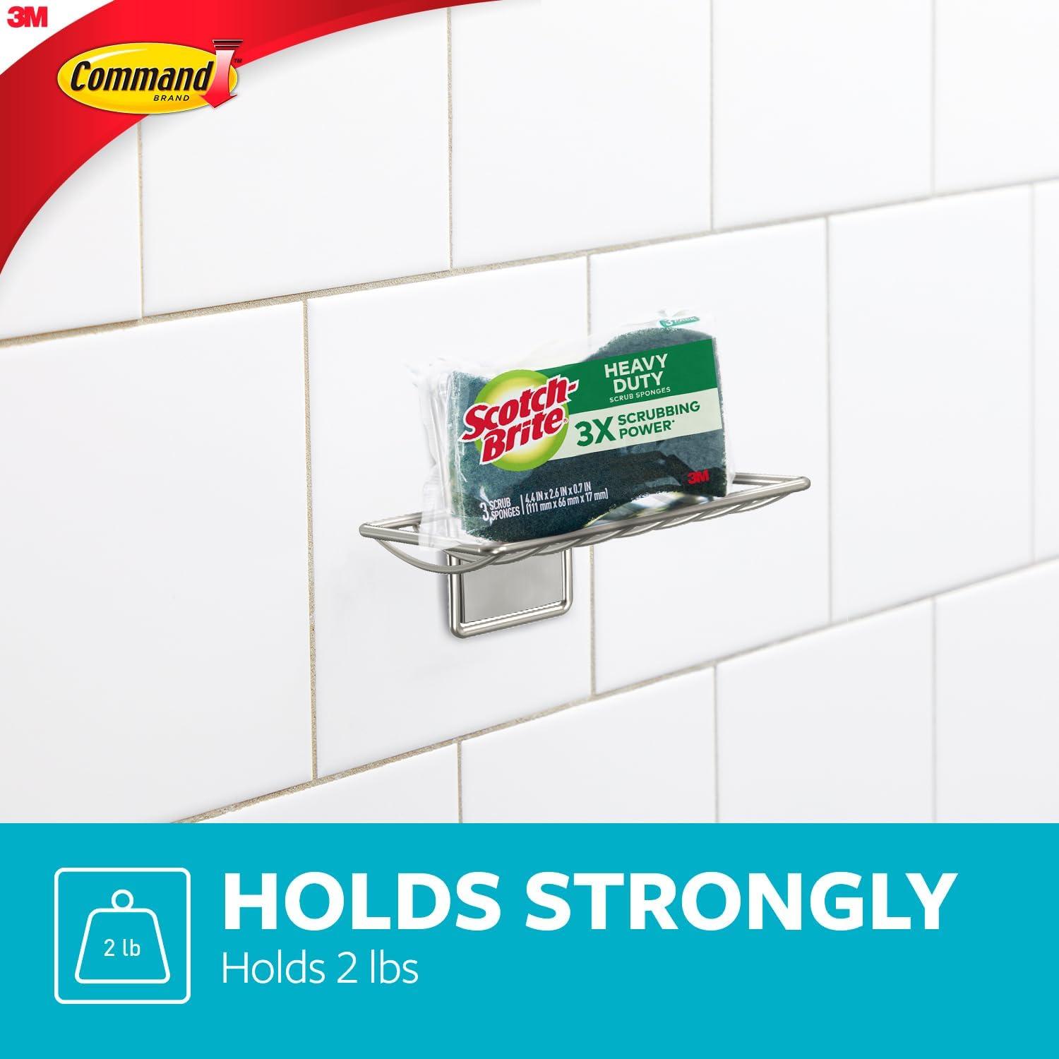 image:imageScotchBrite Heavy Duty Sponge amp Command Storage Bundle