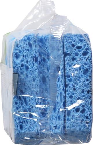 image:imageScotchBrite Scrub Dots NonScratch Scrub Sponge Rinses Clean for Washing Dishes and Cleaning Kitchen 3 Scrub Sponges Pack of 23 Sponges Pack of 2