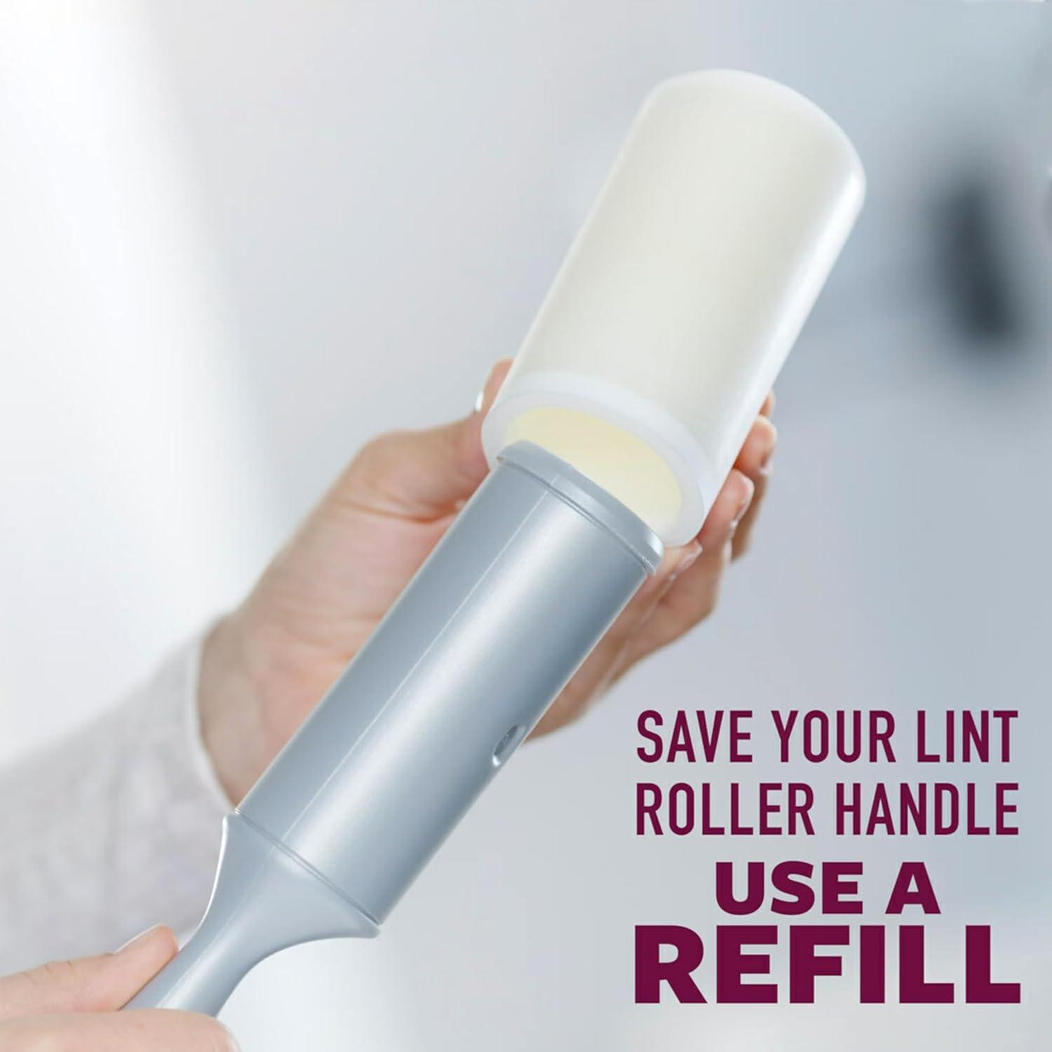 image:imageScotchBrite Pet Hair Pickup Extra Sticky Lint Roller Designed for Removing Fur Fluff on Couches Clothes Dog and Cat Beds amp More 1 Pack 70 EasyTear Adhesive Sheets Total1 Roller 70 Sheets