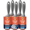 Scotch-Brite Everyday Clean Lint Roller, Lint Remover for Pet Hair, Dark Clothes, Furniture, and Dusty Surfaces, Picks Up Fur & Fluff in Your Home, Car, & Office, 5 Pack, 475 Adhesive Sheets Total(5 Rollers)