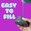 Brite by Scotch-Brite Palm Scrubber with Drain + Dry Stand, + Refill Scrubbers, 2 Pack