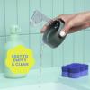 Brite by Scotch-Brite Scrub & Wipe Kit, Includes Drain & Dry Stand + 7 Scrub & Wipe Scrubbers, Kitchen Sponge for Washing Dishes