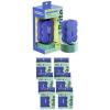 Brite by Scotch-Brite Scrub & Wipe with Drain + Dry Stand, Kitchen Sponge for Washing Dishes, 7 Scrub Sponges
