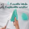 Scotch-Brite Extendable Tub & Tile Scrubber Kit, Includes 1 Handle and 3 Non-Scratch Scrubber Pads(Extendable Tub & Tile Scrubber Kit)
