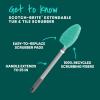 Scotch-Brite Extendable Tub & Tile Scrubber Kit, Includes 1 Handle and 3 Non-Scratch Scrubber Pads(Extendable Tub & Tile Scrubber Kit)